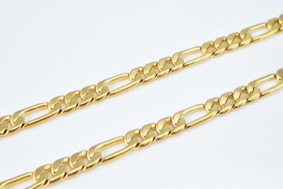 18K as Gold Filled* Chain 18" Inch Cg95 jewelry making supplies