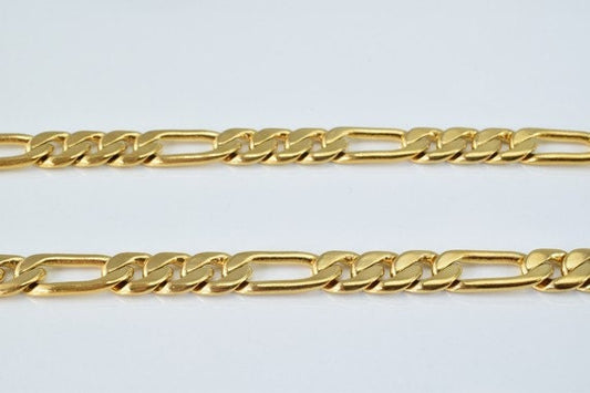 18K as Gold Filled* Chain 18" Inch Cg95 jewelry making supplies - detail image 2