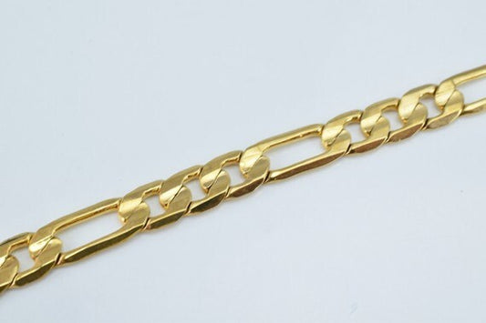 18K as Gold Filled* Chain 17" Inch Square Cg59 jewelry making supplies