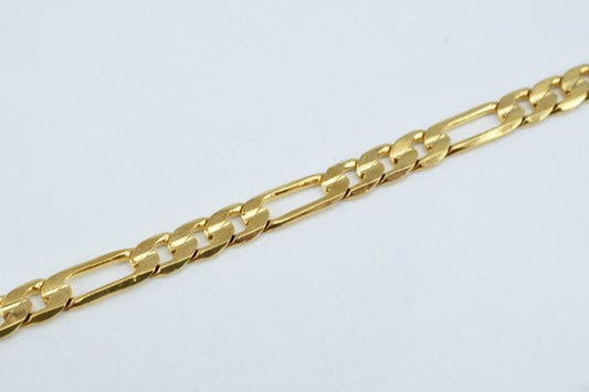 18K as Gold Filled* Chain 16" Inch Square Cg97 jewelry making supplies