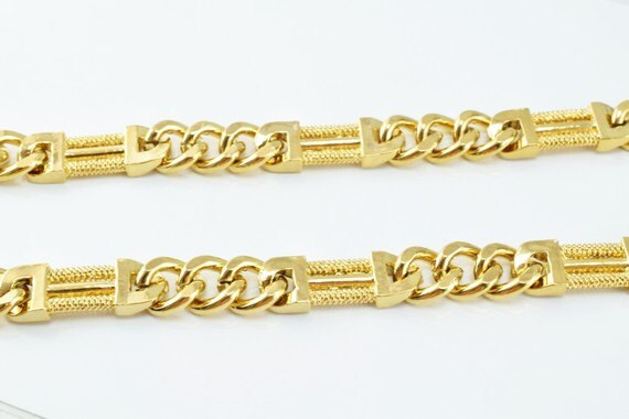 18K as Gold Filled* Chain 19" Inch CG64 jewelry making supplies - detail image 2