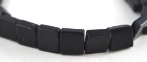 Square Onyx Gemstone Beads 1 strand 20 PCs Size 12mm Hole Size 1mm Natural, healing, chakra, birthstone for Jewelry Making...