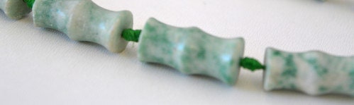21x10mm Tube Dimensional Stone Snake Dragon agate Beads, 1 strand of  15pcs, 2mm hole opening jewelry making supplies - de...