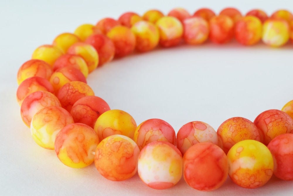 Glass Beads Matte Two Tone Rubber Over Glass Size 10mm Round For Jewelry Making Item#789222045890 jewelry making supplies...
