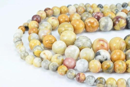 Natural crazy agate gemstone beads gemstonen round beads 6 mm 8 mm 10 mm 12 mm natural stones beads healing stone chakra s...