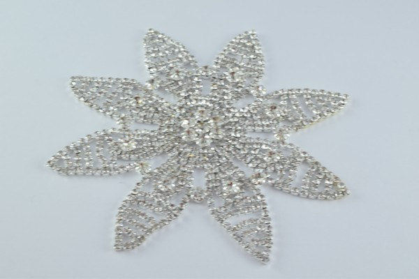 DIY Rhinestone Flower Bridal Aplique, Sash Applique, Swarovski Quality Shine for DIY Project Item#100001603306 jewelry mak...