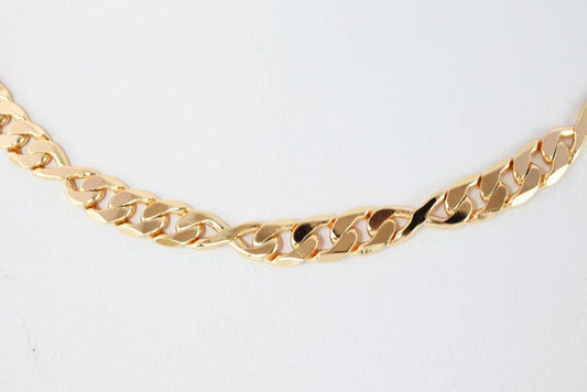 18K as Gold Filled* Chain 19" Inch CG186 jewelry making supplies - detail image 2