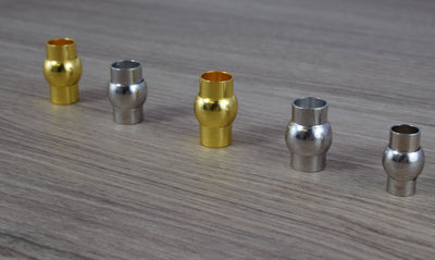 6mm/8mm Magnetic Tube Clasps/Silver/Gold Plated/Magnetic Clasp/Silver Clasps/Magnetic/Clasp/Round Magnetic Clasp/Metal Cla...