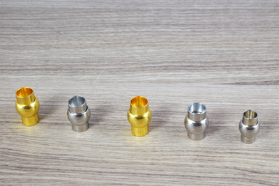 6mm/8mm Magnetic Tube Clasps/Silver/Gold Plated/Magnetic Clasp/Silver Clasps/Magnetic/Clasp/Round Magnetic Clasp/Metal Cla...