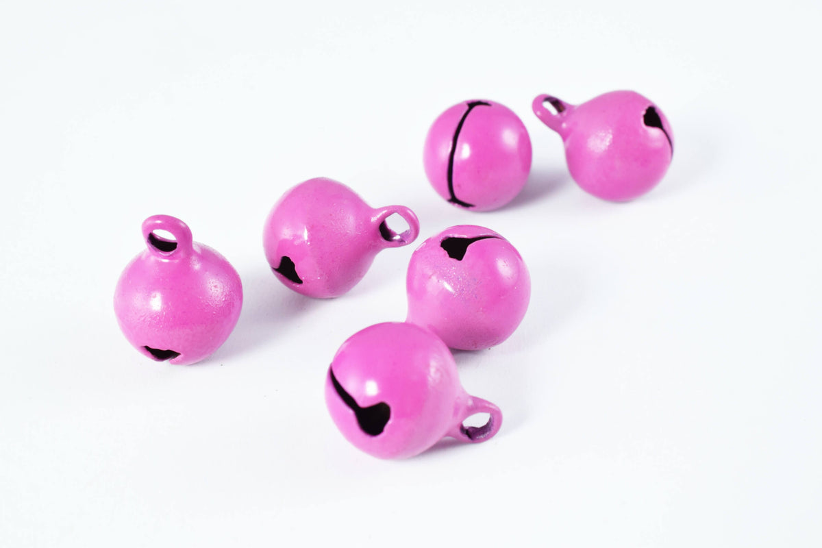 10x 14mm Jingle Bell Beads,Metal Colored Bell Beads, Multicolored Jingle Bells, Craft Supplies,Tools ,Beads, Gems, Beading...