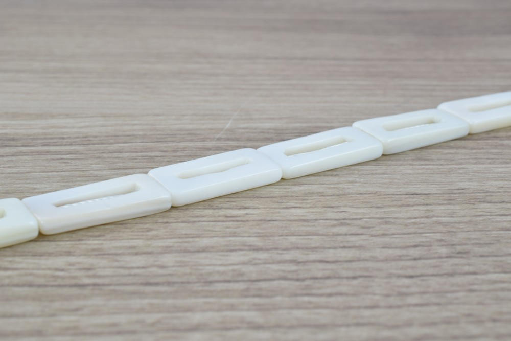 12mm Natural Shell Rectangle Beads 16" Strand Shell Bead,Beading Supplies,Wholesale Beads, Beads,Beach Shell,Strand Beach...