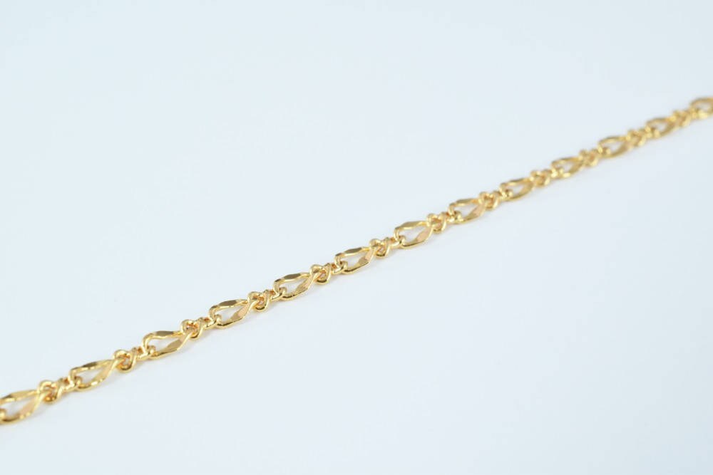 18K as Gold Filled* Chain 17" Inch CG140 jewelry making supplies - detail image 10