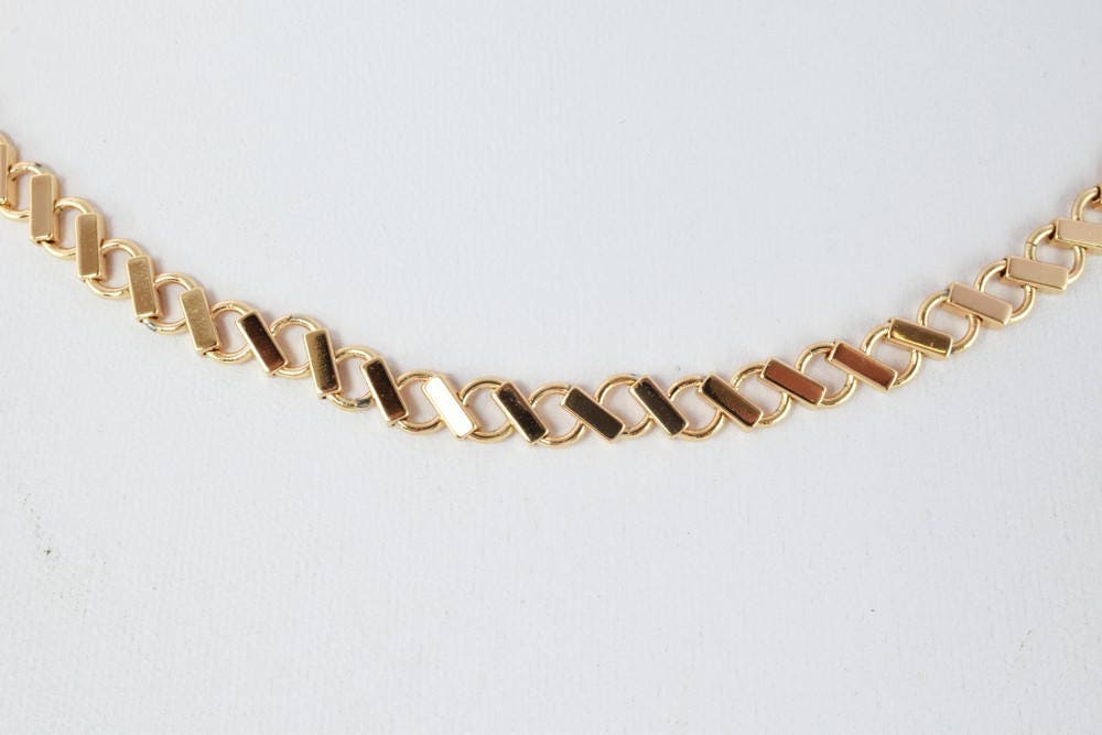 18K as Gold Filled* Chain 17.25" Inch CG190 jewelry making supplies - detail image 3
