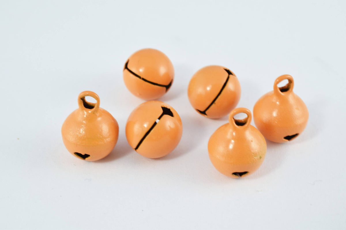 10x 14mm Jingle Bell Beads,Metal Colored Bell Beads, Multicolored Jingle Bells, Craft Supplies,Tools ,Beads, Gems, Beading...