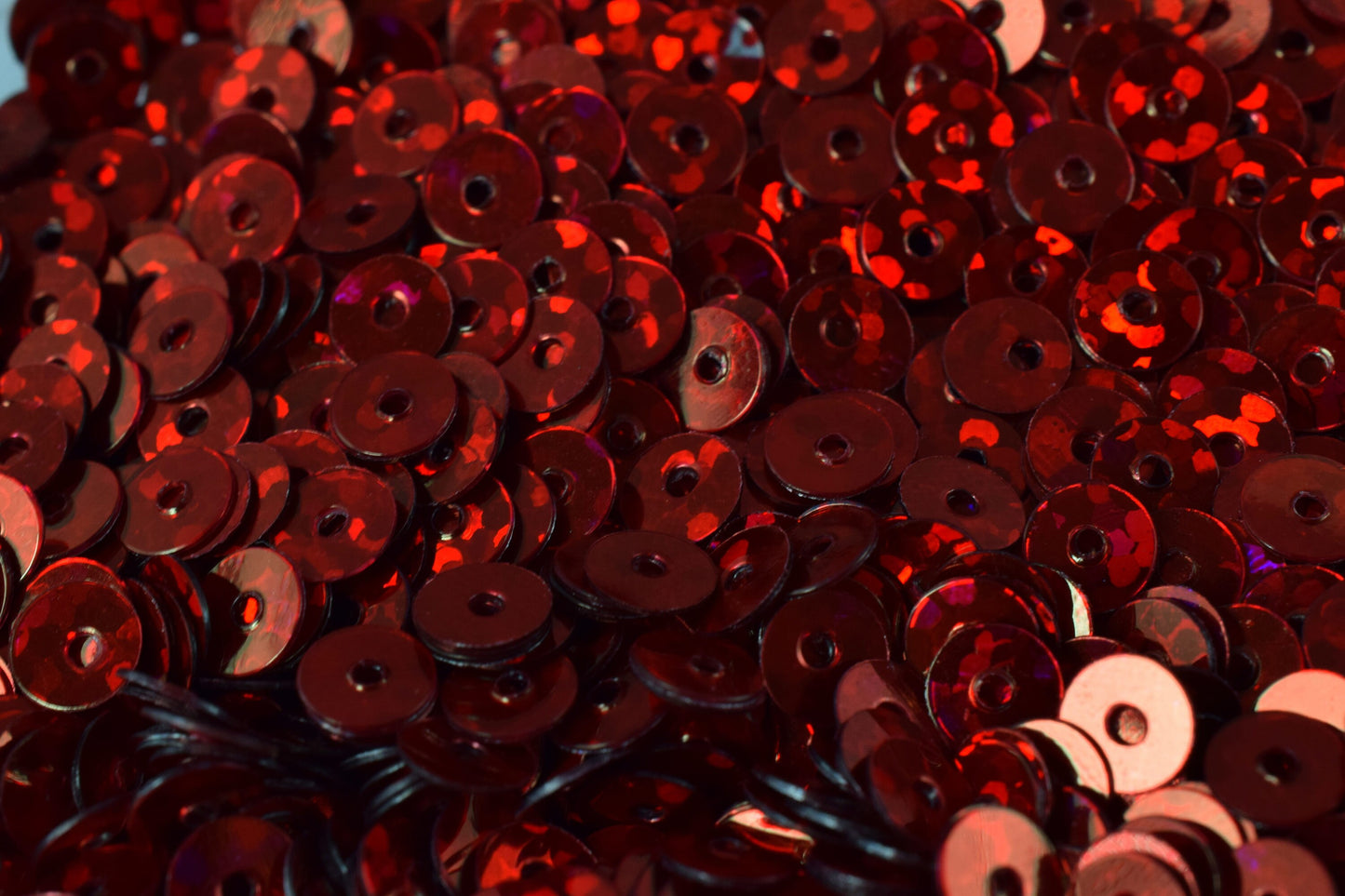 3/4/6mm Red Flat Sequins Sparkle Sheen Round Sequins/Loose Paillettes, Wholesale Sequins Multi Color,Shimmering Sequin App...