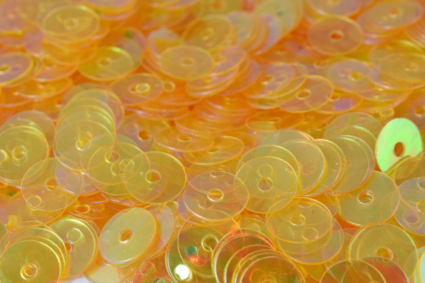 3/4/6mm Clear Orange Iridescent Sequins Sheen Round Sequins/Loose Paillettes,Wholesale Sequins,Shimmering Sequin Apparel,S...