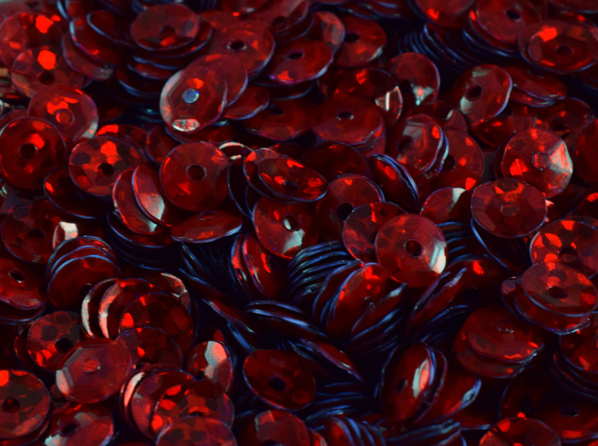 3/4/6mm Red Cup Iridescent Sequins Sheen Round Sequins/Loose Paillettes,Wholesale Sequins,Shimmering Sequin Apparel,Shoe D...