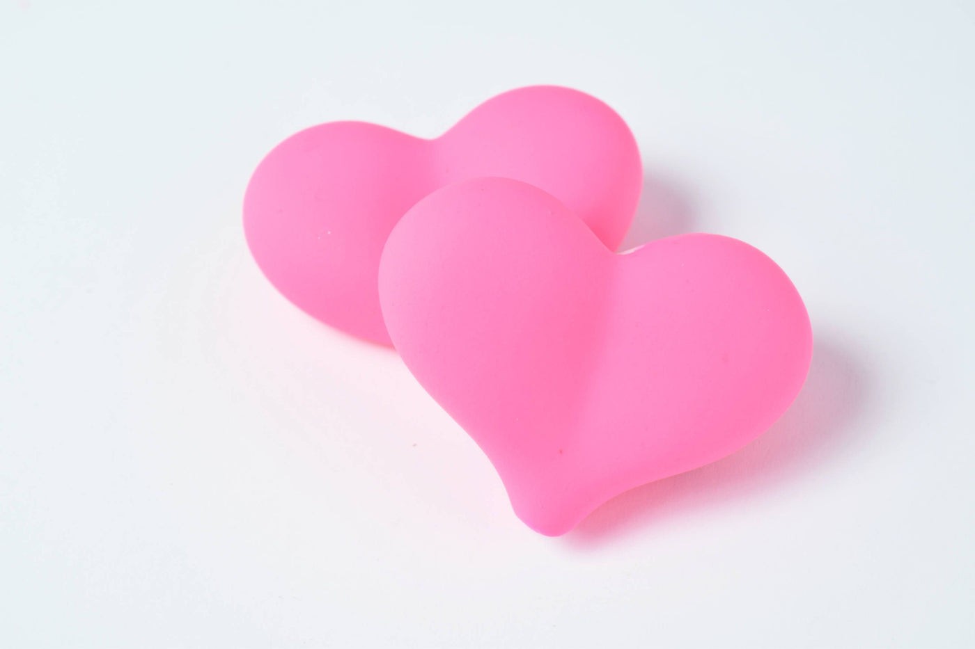 30x22mm Matte Rubberized Plastic Heart Beads,Mixed Color Heart Beads,Heart Beads,Drilled Heart,Heart Beads,Wholesale Heart...