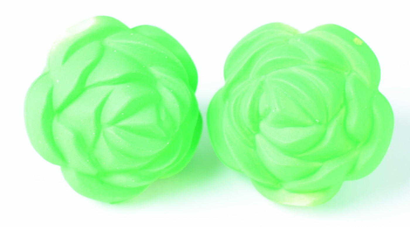 12mm Matte Rubberized Plastic Rosette Floral Beads, Plastic Cross Beads,Acrylic Rosette Floral Beads,Necklace beads,Rubber...