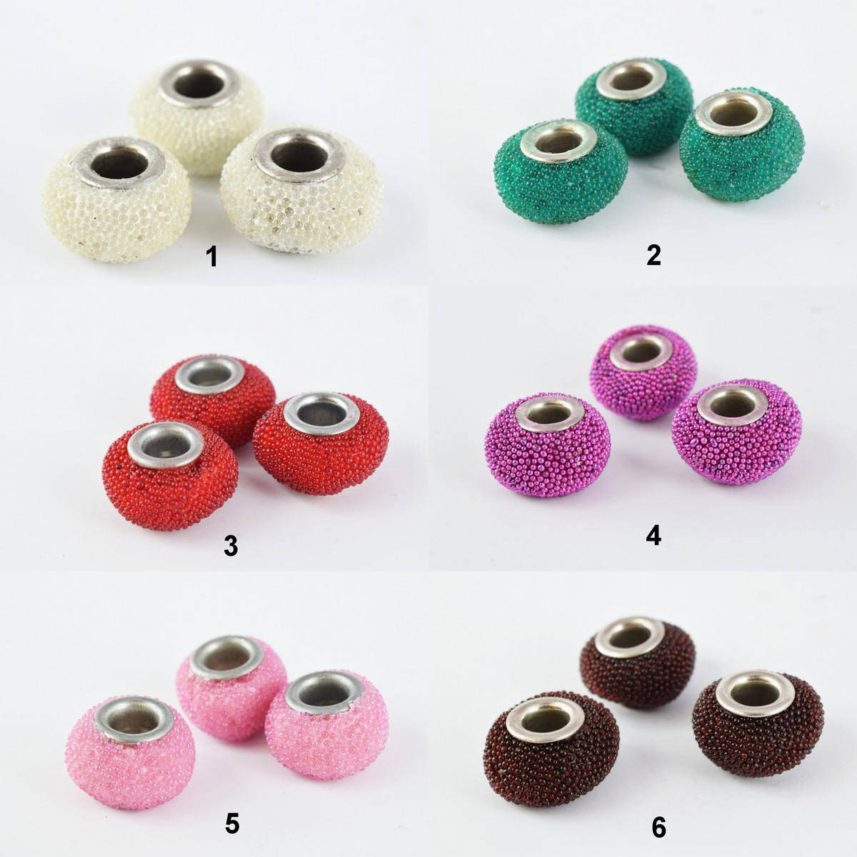 13x9mm Indonesian Clay Beads Handmade Beads 8 PCs, Bohemian Bali Style Jewelry Making Decorative Round Beads jewelry makin...