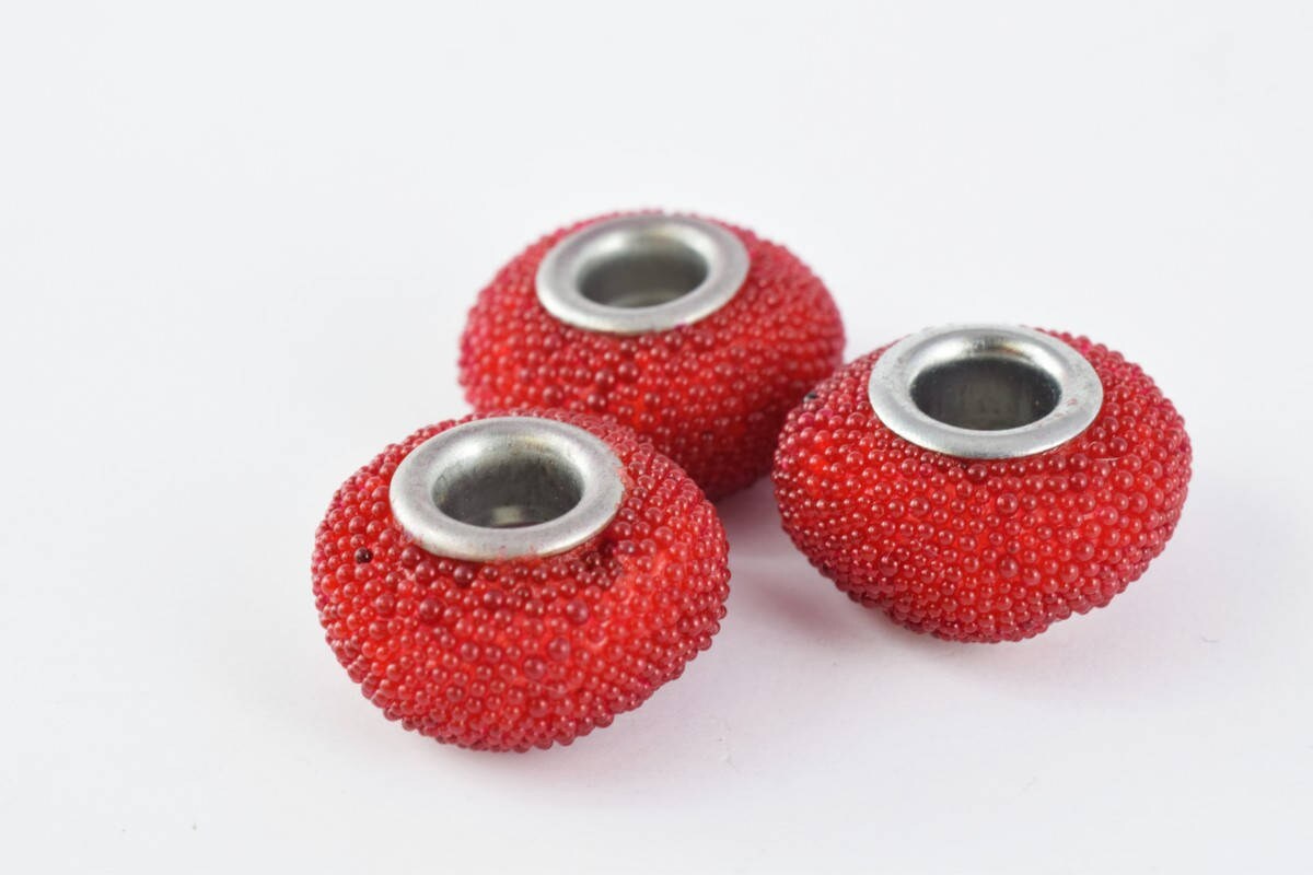 13x9mm Indonesian Clay Beads Handmade Beads 8 PCs, Bohemian Bali Style Jewelry Making Decorative Round Beads jewelry makin...