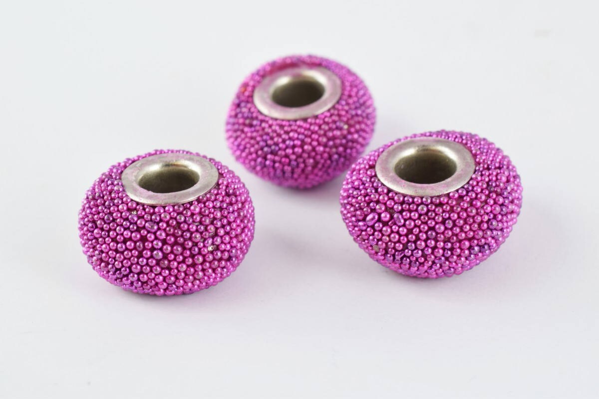 13x9mm Indonesian Clay Beads Handmade Beads 8 PCs, Bohemian Bali Style Jewelry Making Decorative Round Beads jewelry makin...