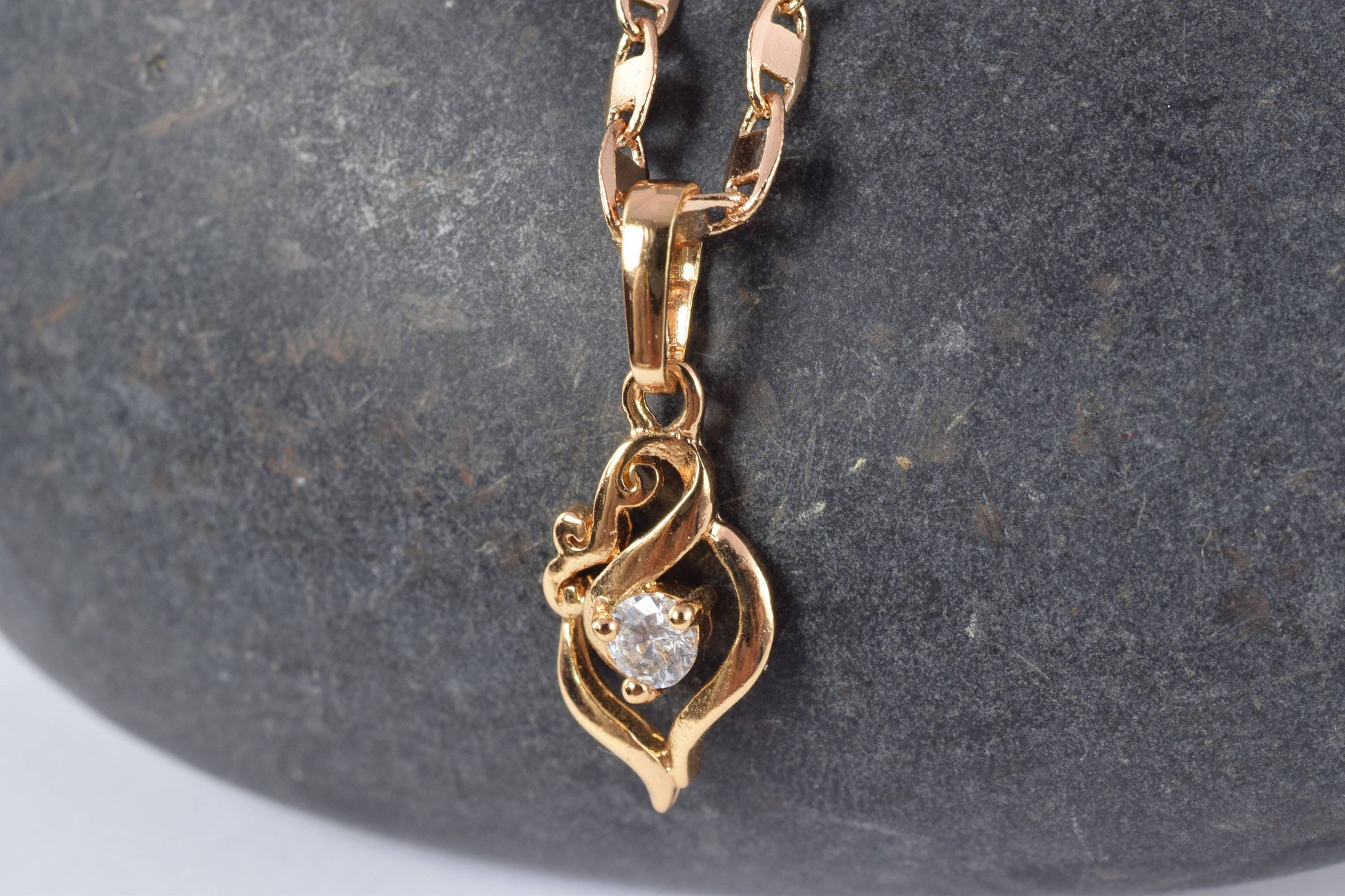 Gold Filled Pendants,Gold Filled Mom Locket, Gold Filled Gifts, Holiday Gold Filled Pendants,CZ  Zirconia Gold Filled Pend...