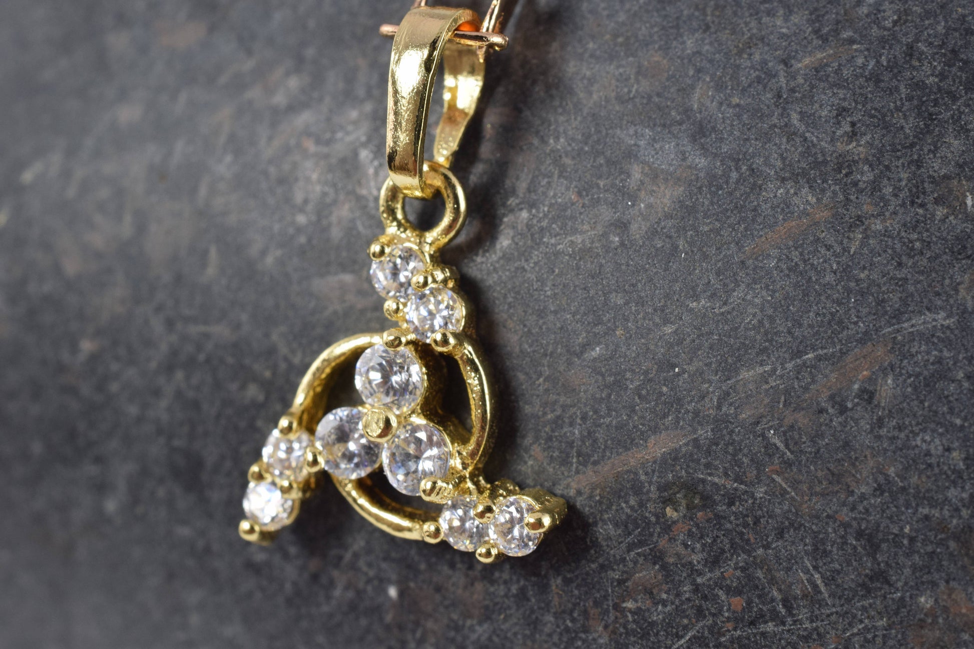 Gold Filled Pendants,Gold Filled Mom Locket, Gold Filled Gifts, Holiday Gold Filled Pendants,CZ  Zirconia Gold Filled Pend...
