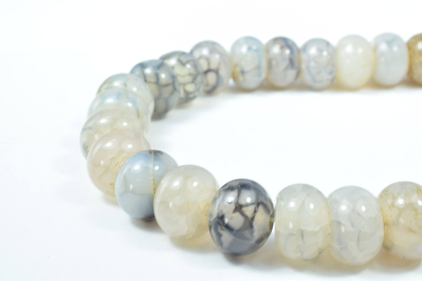 15mm Grey Spider Agate Gemstone,Gems,Cabochons, Beads,Pearl Stone,Espeisse agnas,Agate, Araignae, Spider Agate, Gray agate...