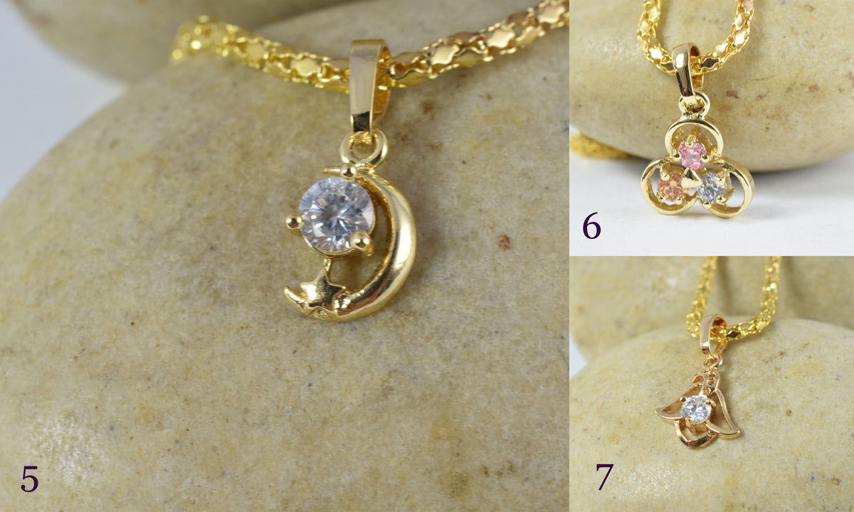 18KT Gold Filled Pendants,Gold Filled Jewelry,Dainty 18KT Pendant,Artisan Handcrafted,Charm,Gold Filled Pendant,Artisan Ha...