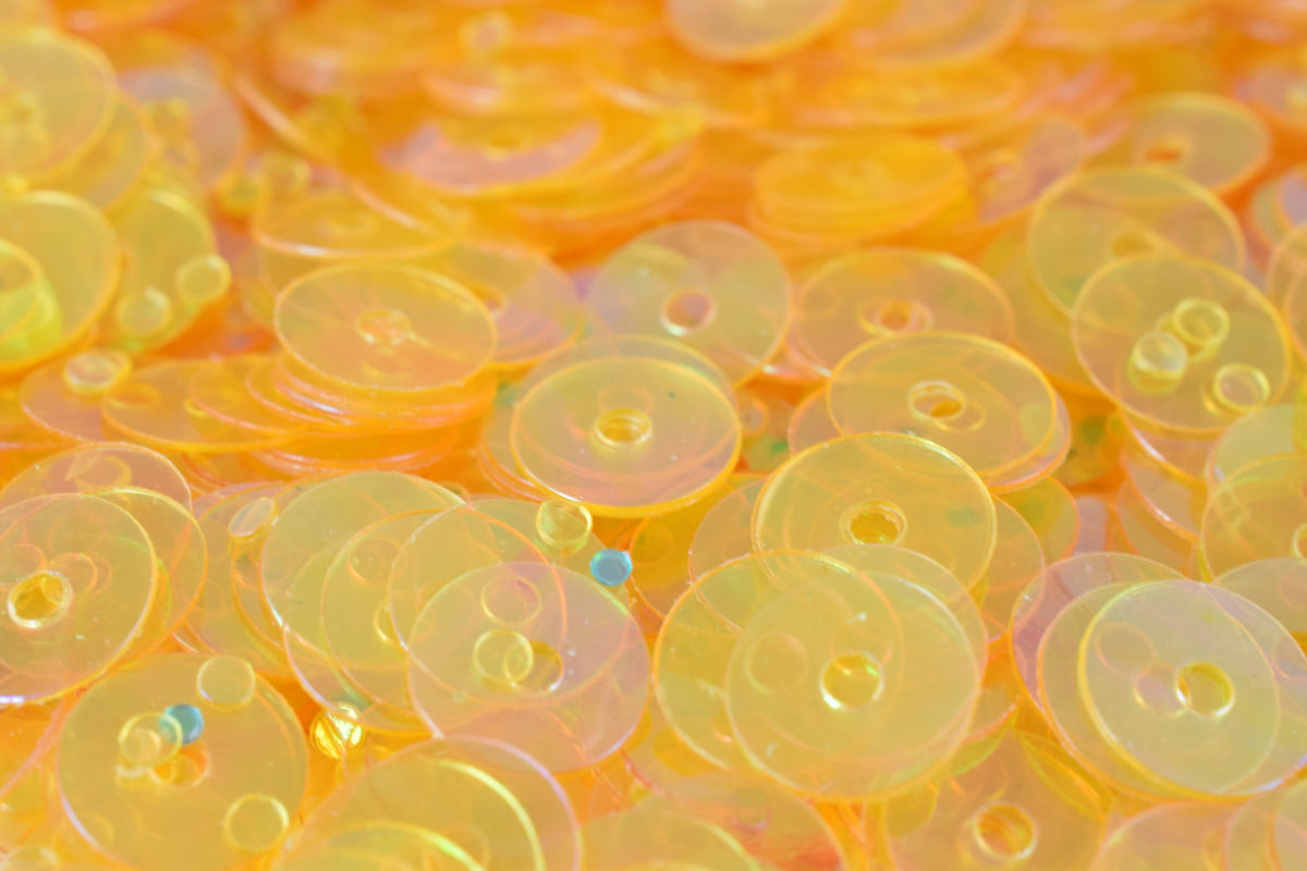 3/4/6mm Clear Orange Iridescent Sequins Sheen Round Sequins/Loose Paillettes,Wholesale Sequins,Shimmering Sequin Apparel,S...
