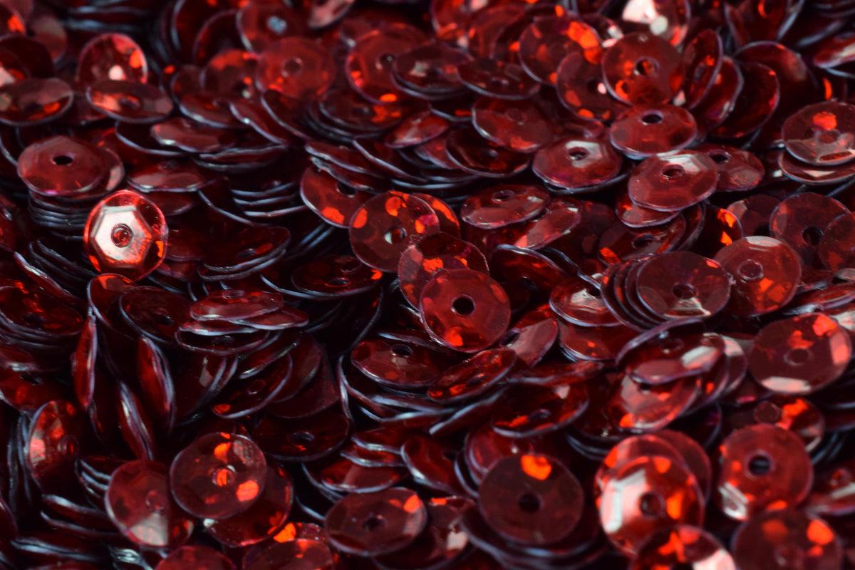 3/4/6mm Red Cup Iridescent Sequins Sheen Round Sequins/Loose Paillettes,Wholesale Sequins,Shimmering Sequin Apparel,Shoe D...