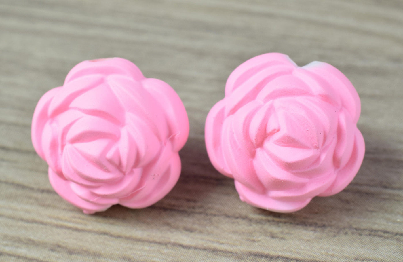 12mm Matte Rubberized Plastic Rosette Floral Beads, Plastic Cross Beads,Acrylic Rosette Floral Beads,Necklace beads,Rubber...