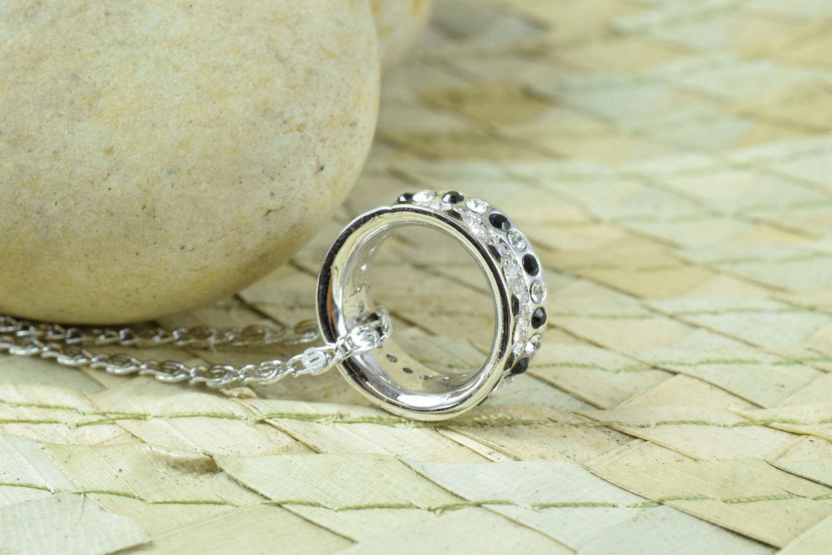Gold Filled Look, Rhodium With Cubic Zirconia Pendants  RP55, RP09, RP06, RP60 jewelry making supplies - detail image 3