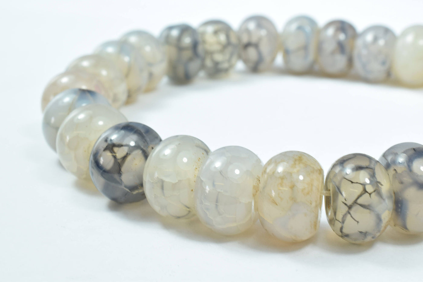 15mm Grey Spider Agate Gemstone,Gems,Cabochons, Beads,Pearl Stone,Espeisse agnas,Agate, Araignae, Spider Agate, Gray agate...