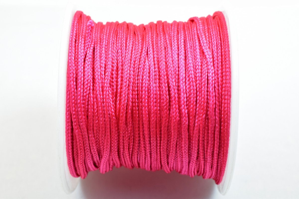 1.5mm Knot Nylon Cord Shamballa Macrame Beading Kumihimo String 30 Meters Cord Knot Shamballa Macrame Bead Beading Size 1....