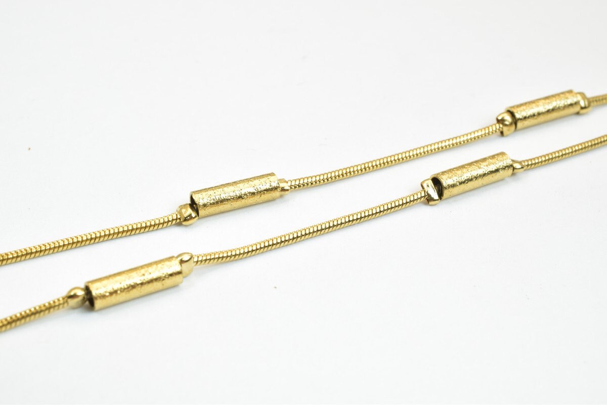18K gold filled EP tarnish resistant Chain 17.5" Length Inch CG26 jewelry making supplies