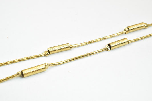 18K gold filled EP tarnish resistant Chain 17.5" Length Inch CG26 jewelry making supplies