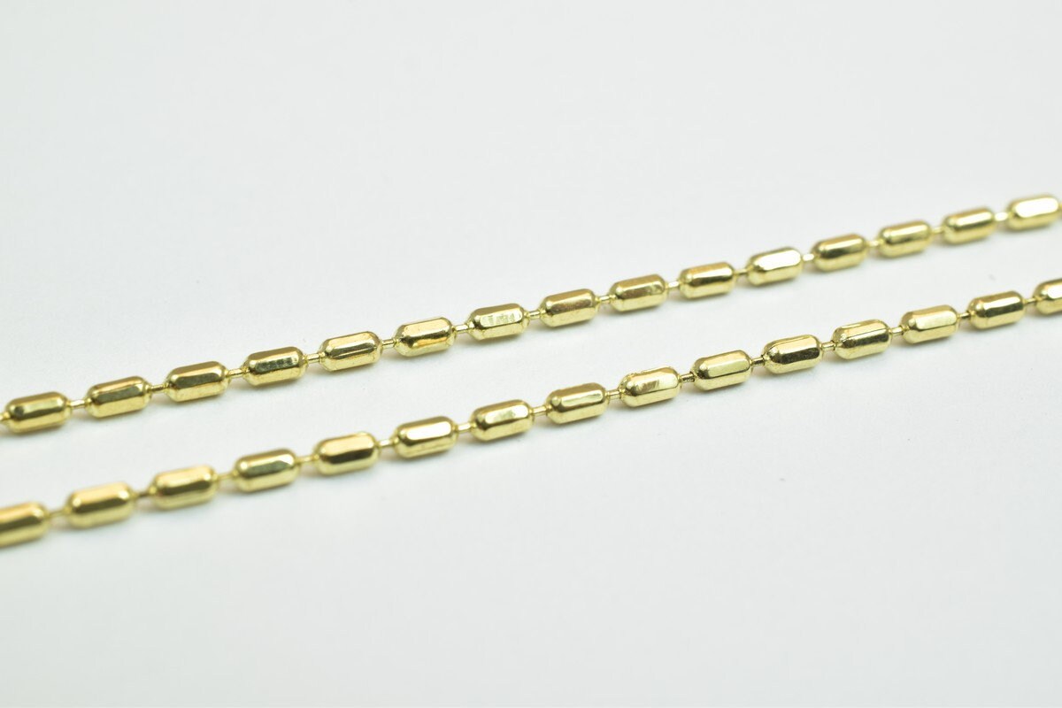 14K GF as Gold Filled* Chain Size 17" Long 1mm Width Item #CG70 jewelry making supplies - detail image 3