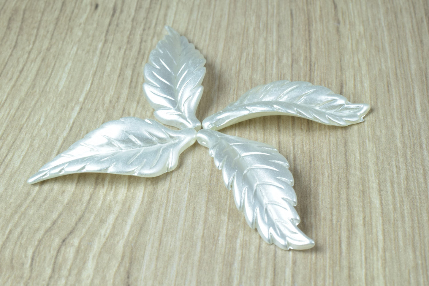 16x42mm Sheen Leaf Charm Resin Plastic Beads, Charm Beading Tools, Acrylic Leaf Beads, Boho Charms, Beads, Leaf Plastic Be...