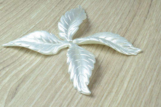 16x42mm Sheen Leaf Charm Resin Plastic Beads, Charm Beading Tools, Acrylic Leaf Beads, Boho Charms, Beads, Leaf Plastic Be...