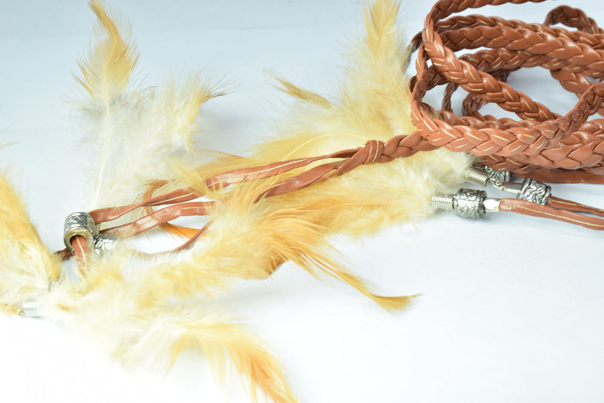 66"inch Faux Leather Native American Inspired Braid Cord/Unity Wedding Braid/Marriage Braid/Unity Rope/Vegas Weddings/Feat...