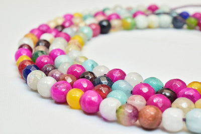 Natural Agate Gemstone Beads Faceted Round Beads 6mm Natural Stones Beads Healing chakra stones Jewelry Making Item# 78922...