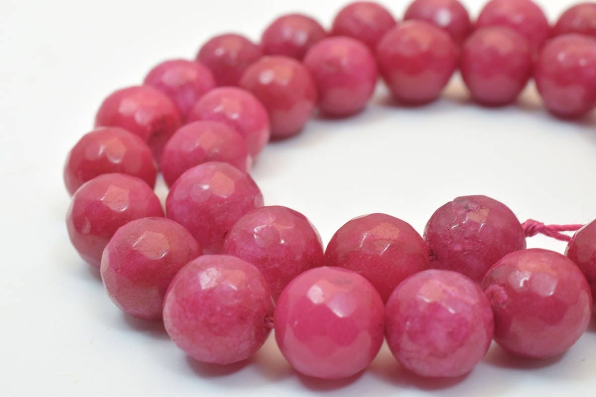 Natural Agate Gemstone Beads Faceted Round Beads 12mm Natural Stones Beads Healing chakra stones Jewelry Making Item# 7892...