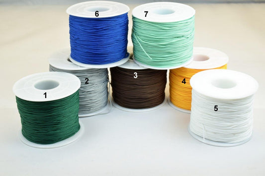 0.8mm Knot Nylon Cord Shamballa Macrame Beading Kumihimo String 100 Meters Cord Knot Shamballa Macrame Bead Beading Size 0...