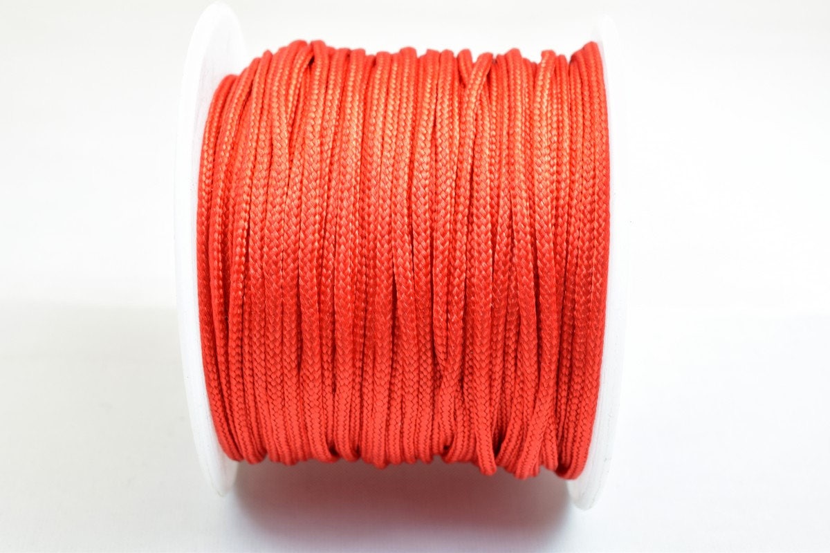 1.5mm Knot Nylon Cord Shamballa Macrame Beading Kumihimo String 30 Meters Cord Knot Shamballa Macrame Bead Beading Size 1....