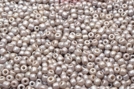 Ligth Brown Glass Seed Beads Sizes 8.0/6.0 Sold by 1 LB/ Pound Size 8/0, 6/0 jewelry making supplies