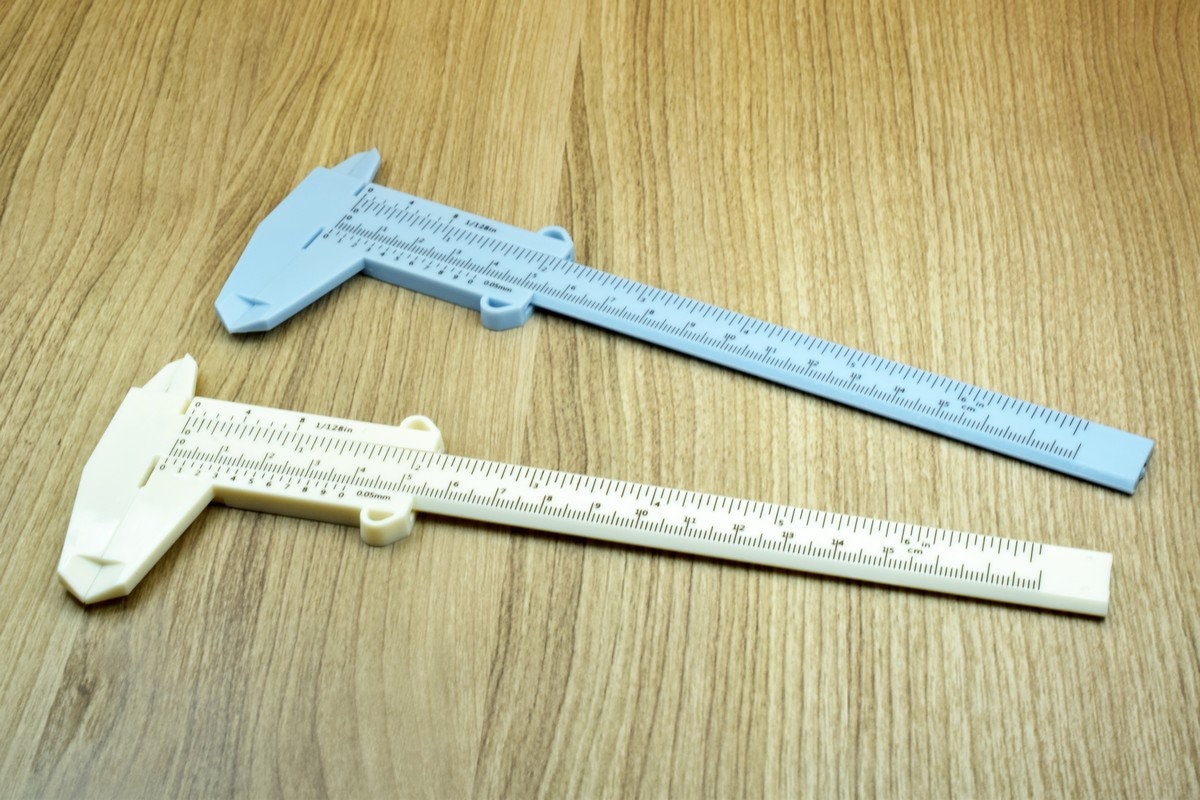 150mm Caliper Tools For Measuring Beads And Other Jewelry Supplies Plastic Vernier Caliper jewelry making supplies
