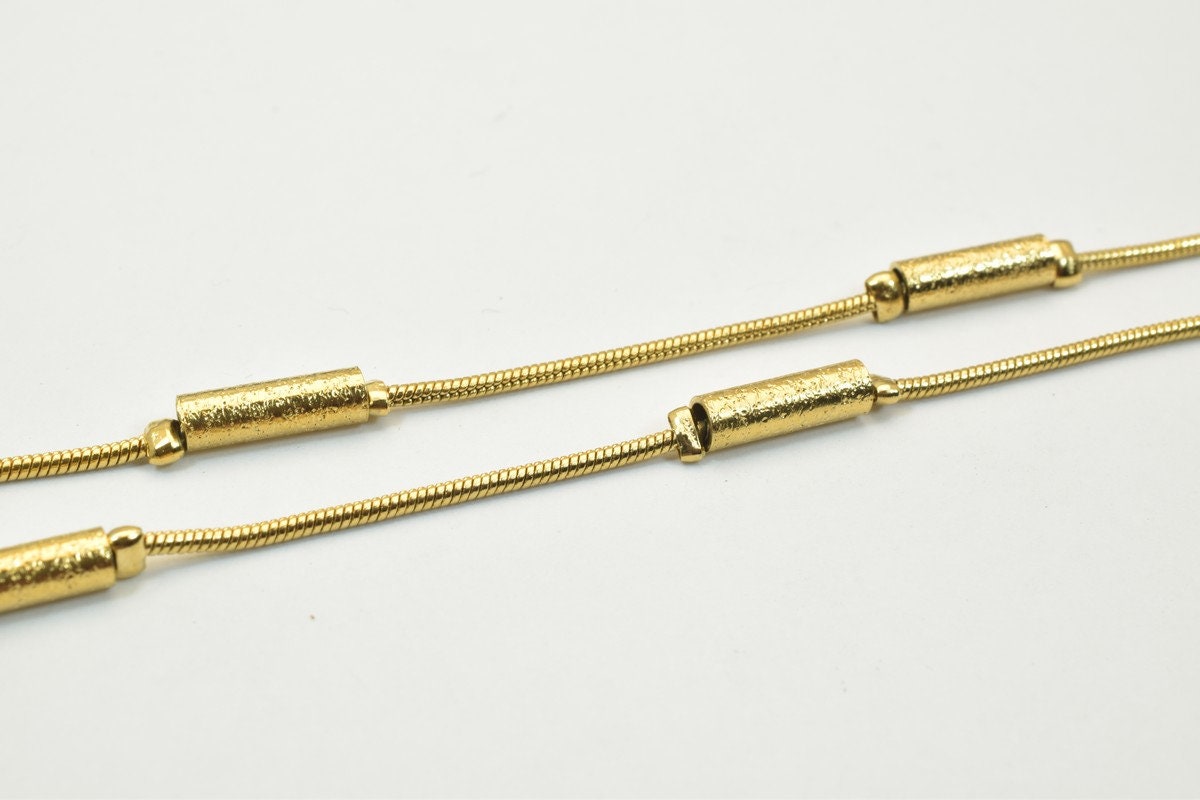18K gold filled EP tarnish resistant Chain 17.5" Length Inch CG26 jewelry making supplies - detail image 4