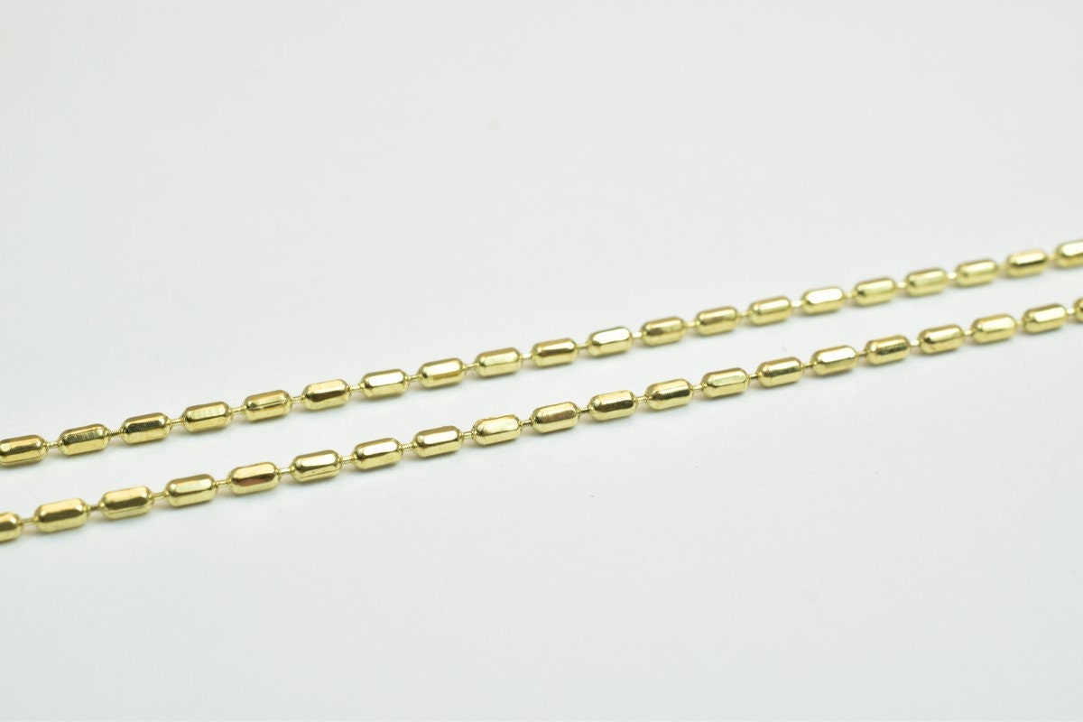 14K GF as Gold Filled* Chain Size 17" Long 1mm Width Item #CG70 jewelry making supplies